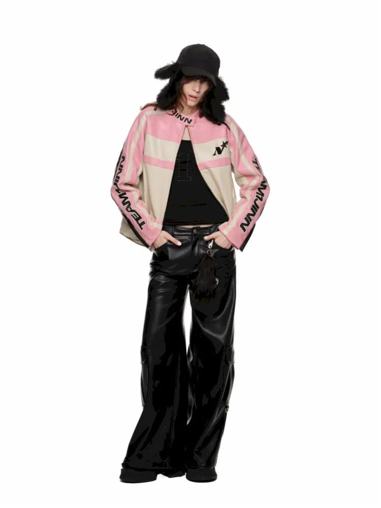 Rivets large round neck bottoming shirt【s0000010636】