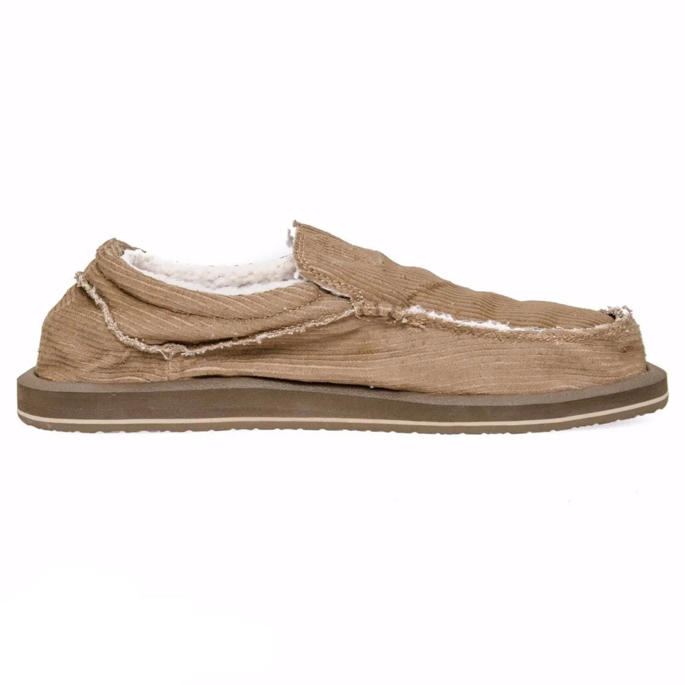 Sanuk Chiba Chill Brown Waxed Cord Shoes