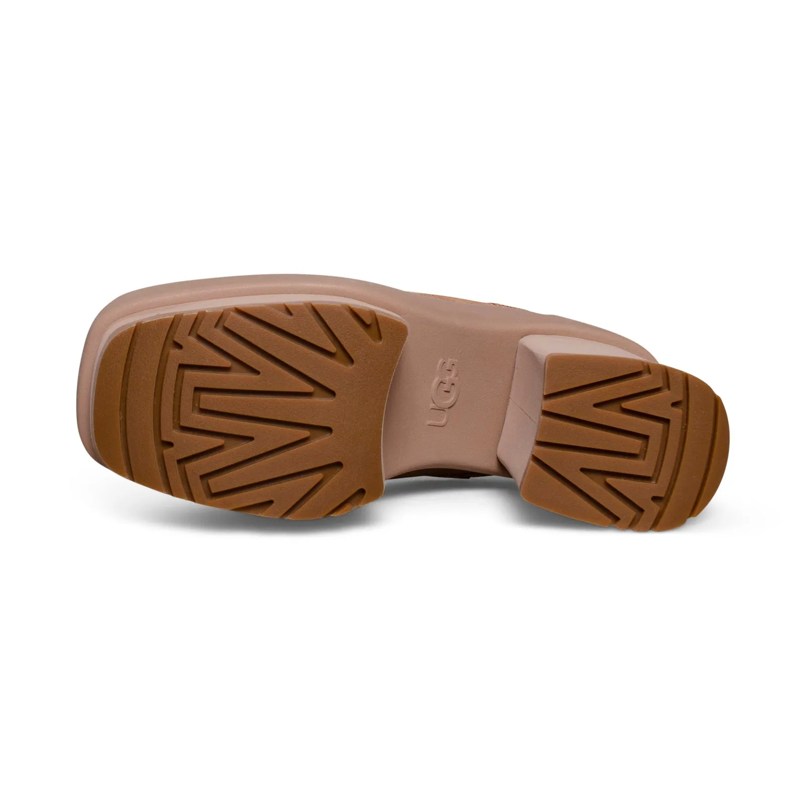 UGG New Heights Platform Mini Chestnut Boots - Women's