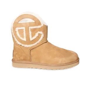 UGG X Telfar Logo Mini Chestnut Boots - Women's