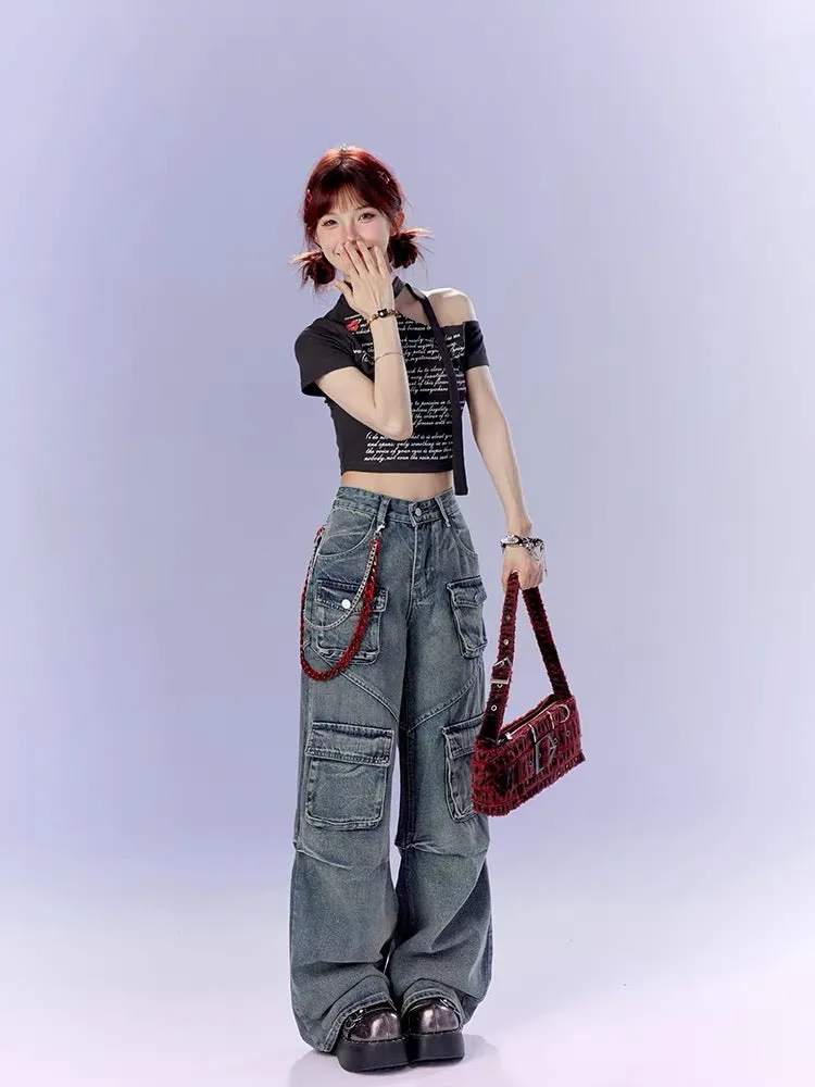 Urban Cargo Wide-Leg Jeans｜アーバン カーゴ ワイドレッグ ジーンズ