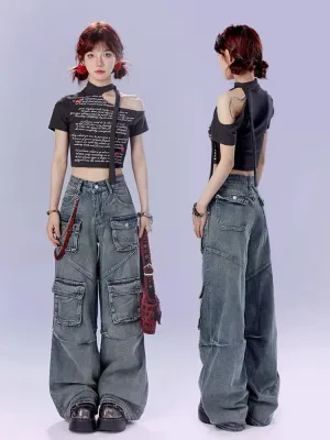 Urban Cargo Wide-Leg Jeans｜アーバン カーゴ ワイドレッグ ジーンズ
