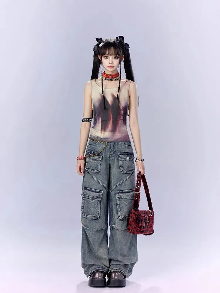 Urban Cargo Wide-Leg Jeans｜アーバン カーゴ ワイドレッグ ジーンズ