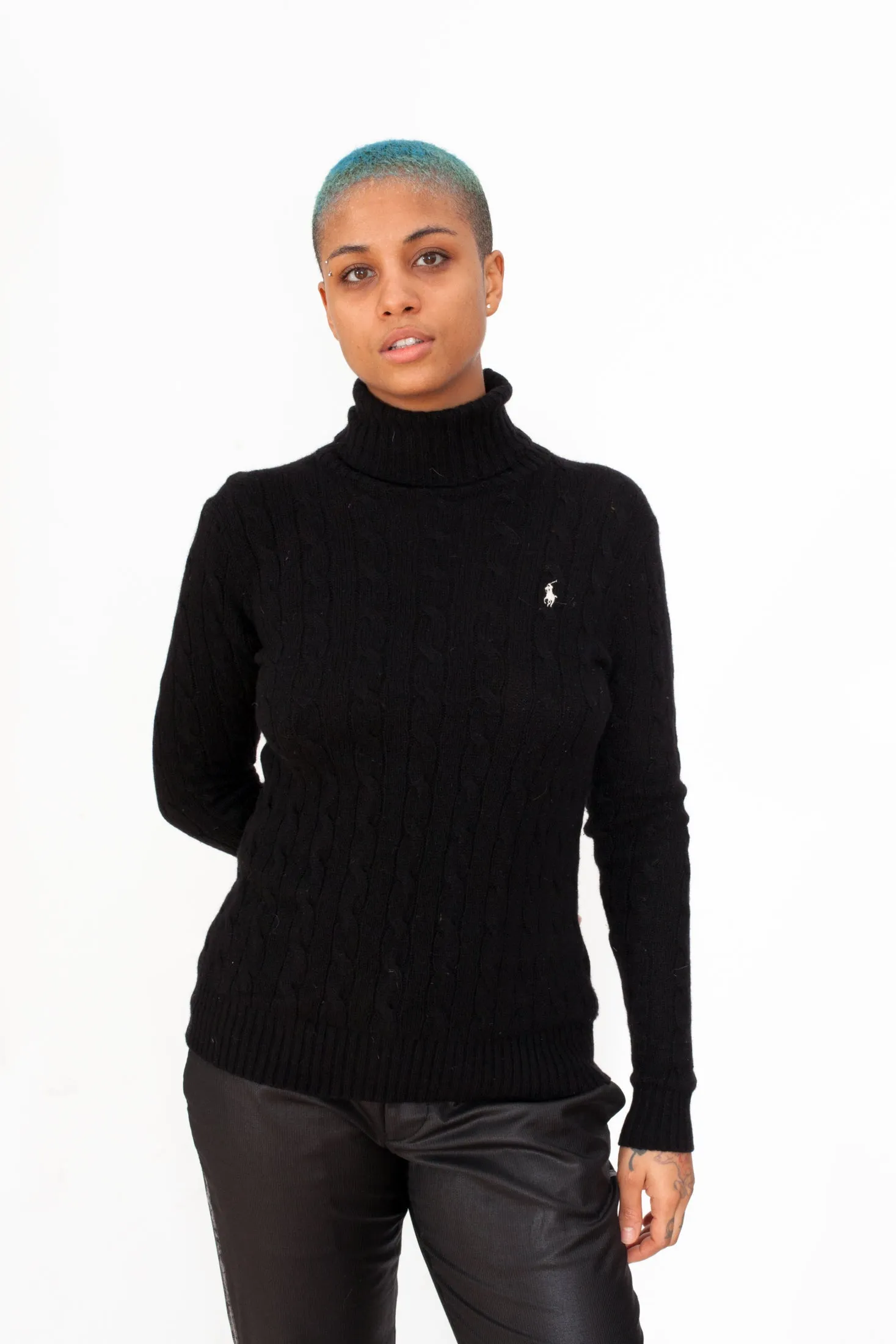 Vintage 90s Polo Ralph Lauren Turtleneck Jumper