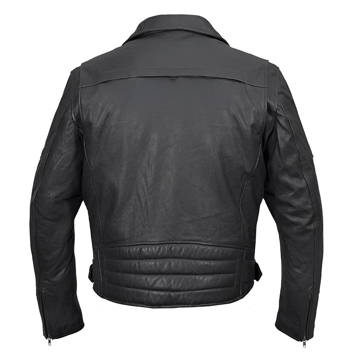 VL509 Men's Pistol Pete Jacket Premium Leather / Lower Padded Back
