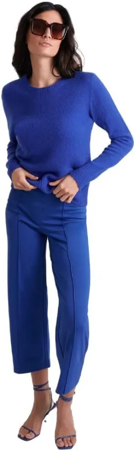 Women's 100% Pure Cashmere Long Sleeve Crew Neck Sweater - Soft, Warm, and Stylish Winter Knit Pullover