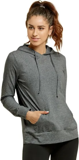 Women's Thin Cotton Pullover Hoodie Sweater